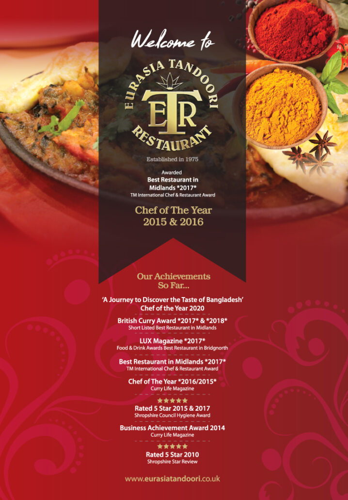 Takeout Menu
